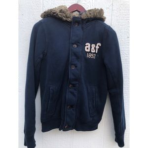 Kids Abercrombie Sherpa Jacket